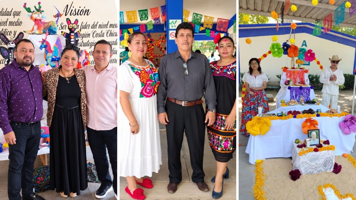Tonalá se llena de color: prepa celebra a sus muertos con altares, alebrijes y bailables
