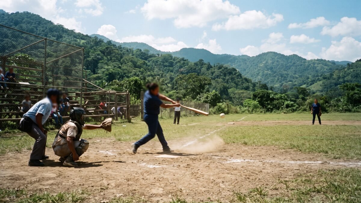 Toros Salvajes vence 9-8 a Halcones en Liga Municipal de Softbol en Caña Hueca
