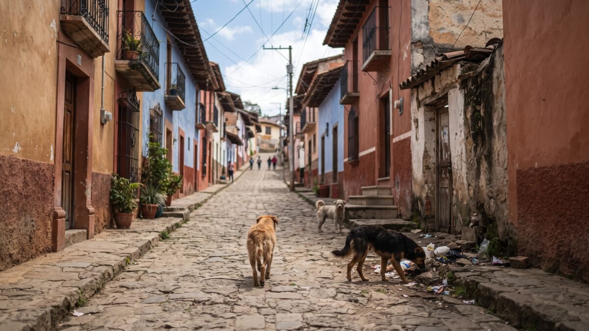 Vecinos de Cuxtitali exigen atender ataques de perros callejeros en San Cristóbal