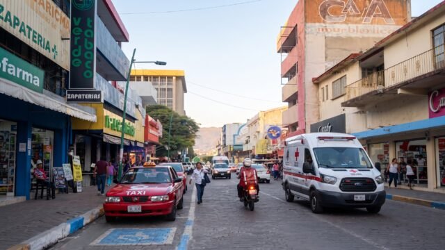 Vehículo Aveo se impacta contra muro de contención en Libramiento Norte de Tuxtla