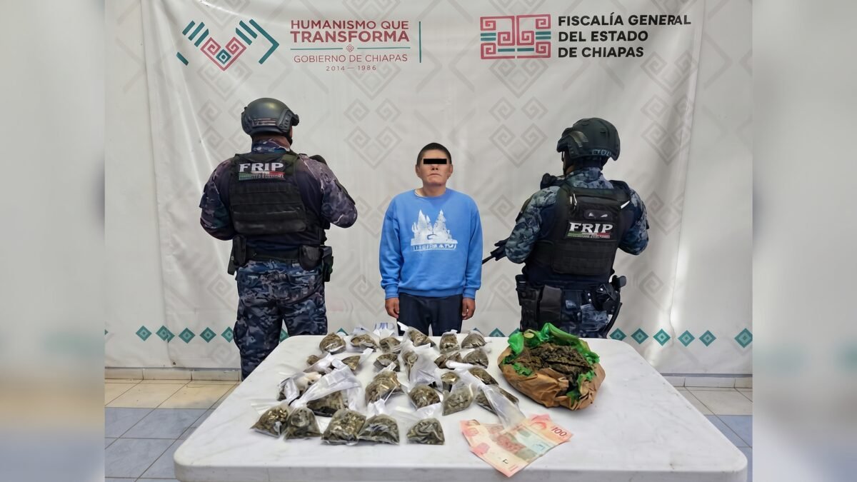 Vinculan a proceso a dos hombres por lesiones y narcomenudeo en Tuxtla y Ocosingo