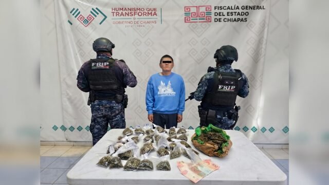 Vinculan a proceso a dos hombres por lesiones y narcomenudeo en Tuxtla y Ocosingo
