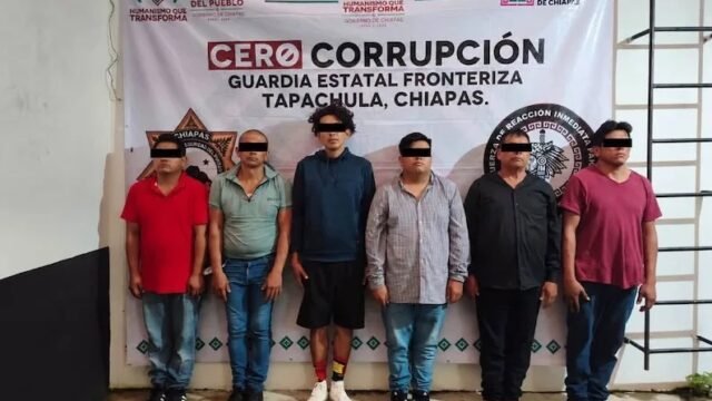 Vinculan a proceso a seis por robo de nómina del ayuntamiento de Cacahoatán
