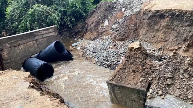Vuelve a colapsar paso en El Terrero y corta conexión entre La Concordia y Juárez