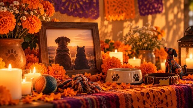 Vuelven por una noche: México enciende su ofrenda a las mascotas este 27 de octubre