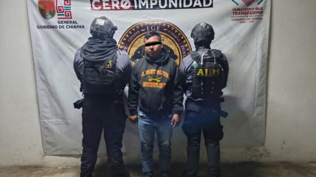 Ya está amarrado en Huixtán: vinculan a Eduardo N. por violencia familiar agravada