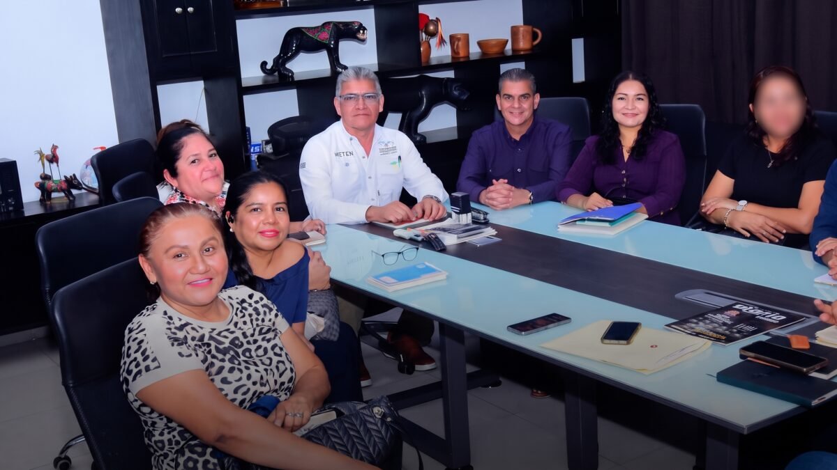 Yamil Melgar gestiona ante INIFECH mejoras para el CEBECH 3 de Tapachula